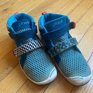 PLAE Kids Leo Sneakers (Nucleus Blue) Teal size 3.5